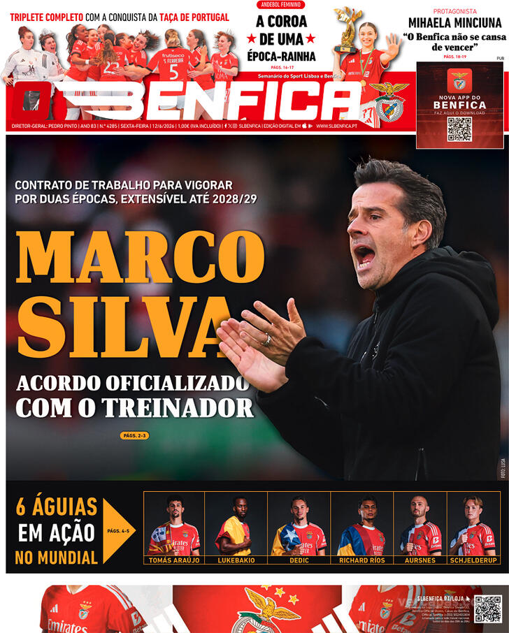 Capa O Benfica - 2026-06-12