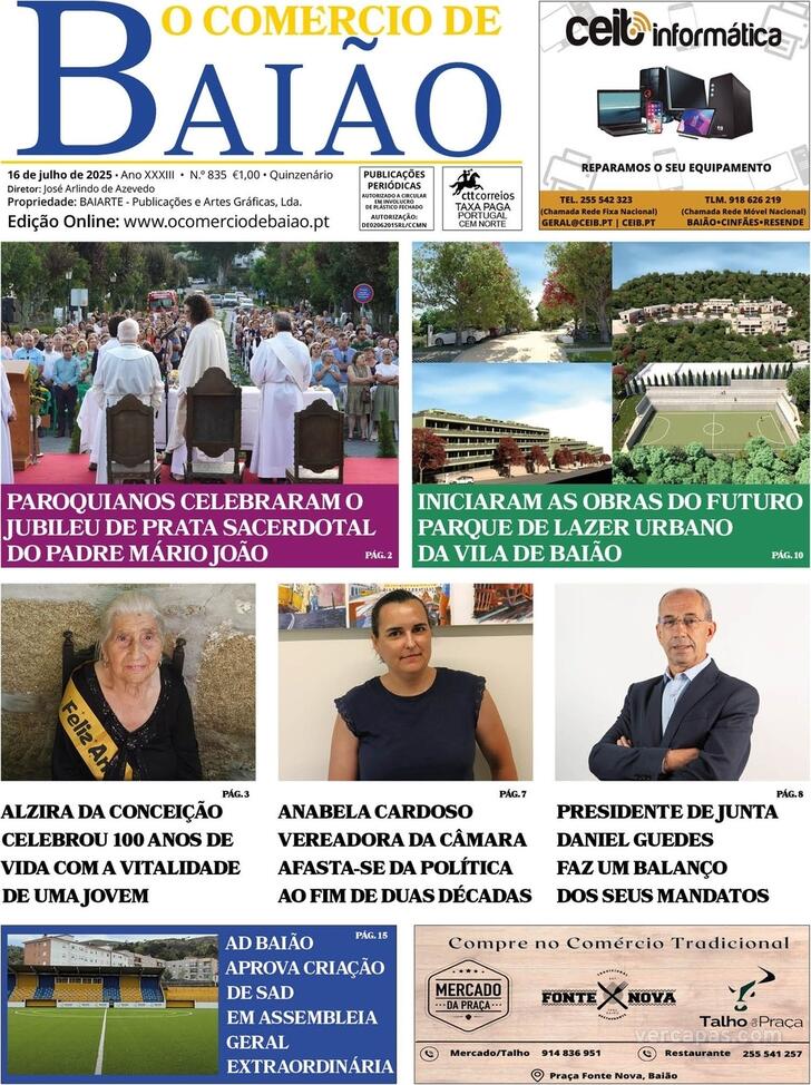 Capa O Comrcio de Baio - 2025-07-15