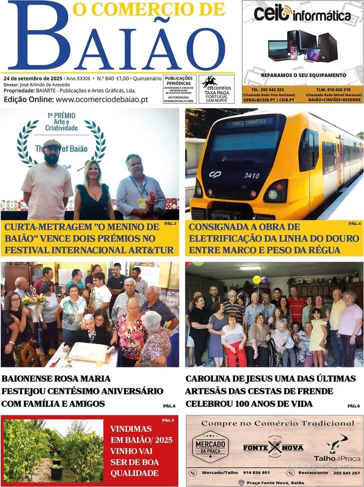 Capa O Comrcio de Baio - 2025-09-23