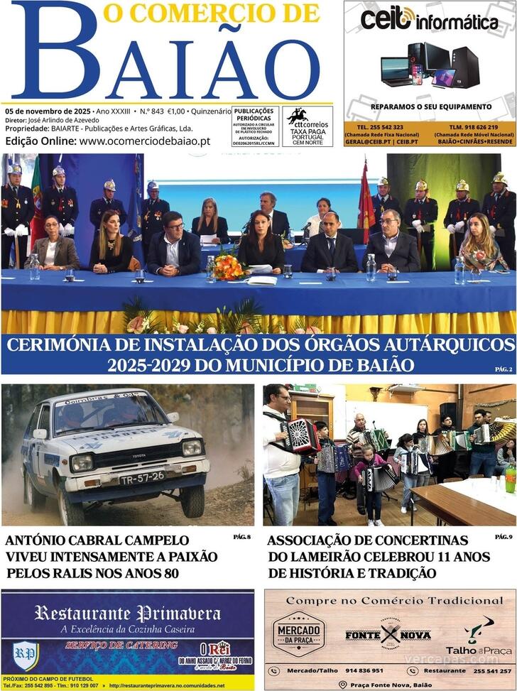 O Comércio de Baião