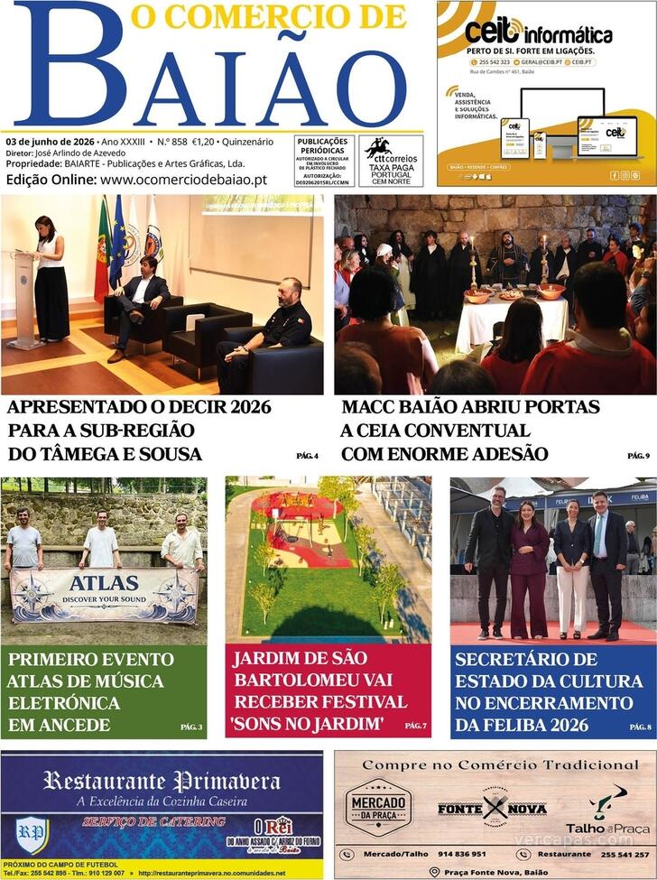 O Com�rcio de Bai�o