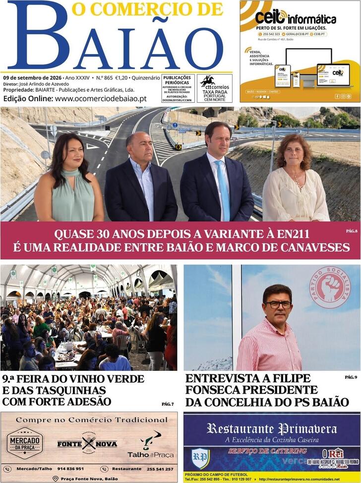 Capa O Com�rcio de Bai�o - 2026-09-08