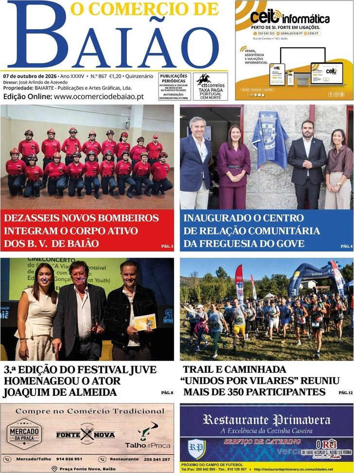 Capa O Com�rcio de Bai�o - 2026-10-06
