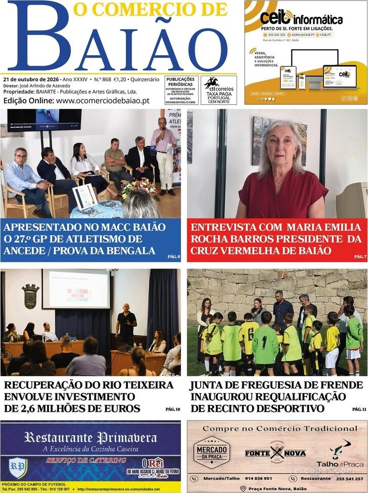 O Com�rcio de Bai�o