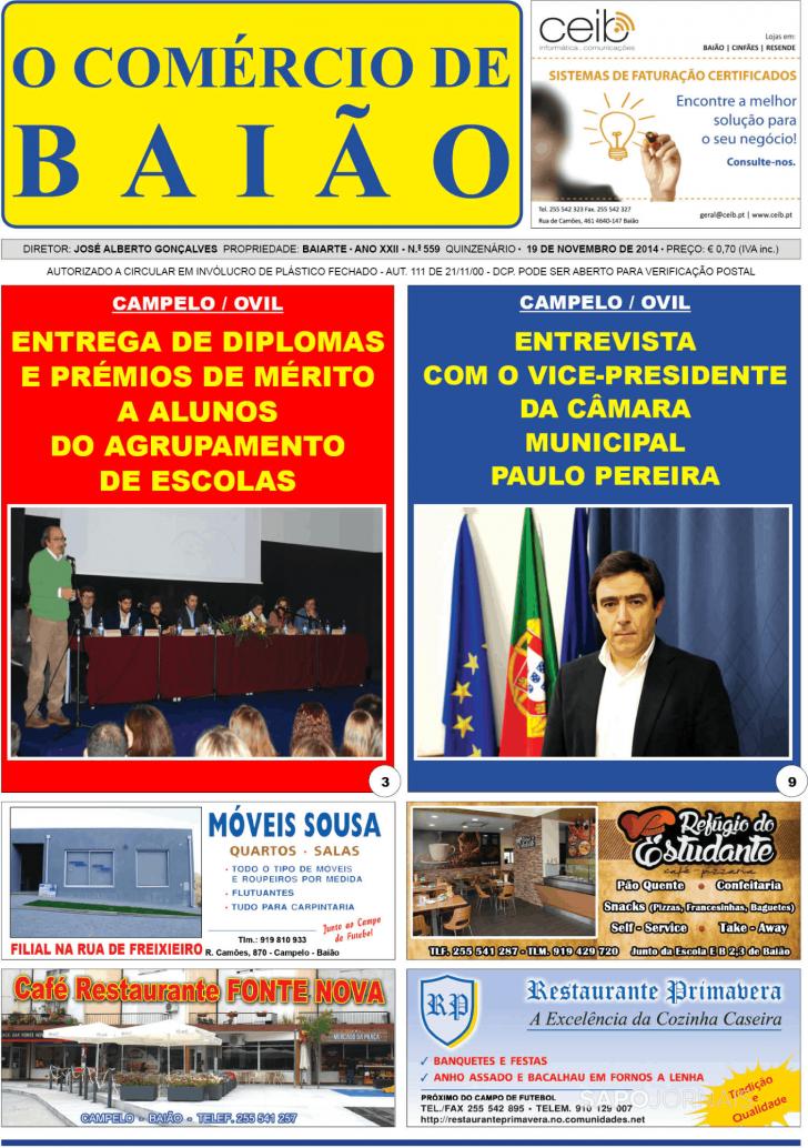 O Comércio de Baião