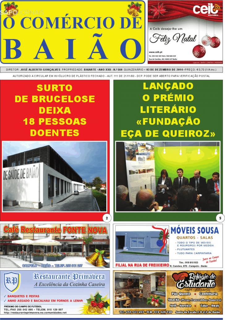 O Comércio de Baião