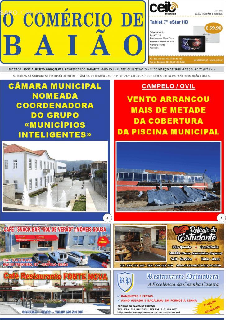 O Comércio de Baião