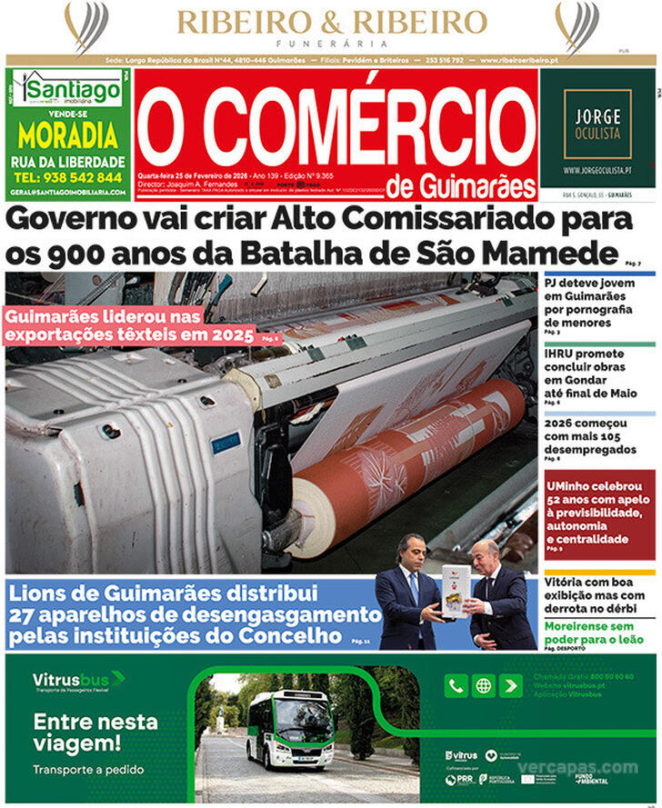 O Comércio de Guimarães