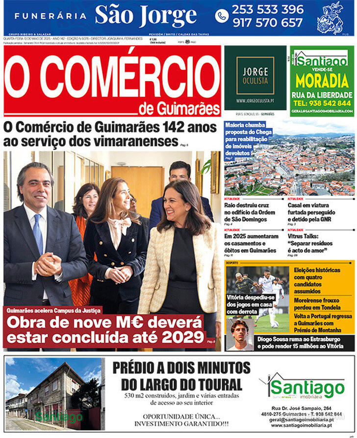 Capa O Com�rcio de Guimar�es - 2026-05-13