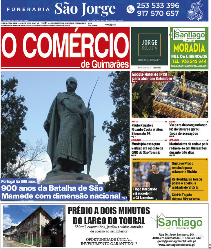 Capa O Com�rcio de Guimar�es - 2026-06-24