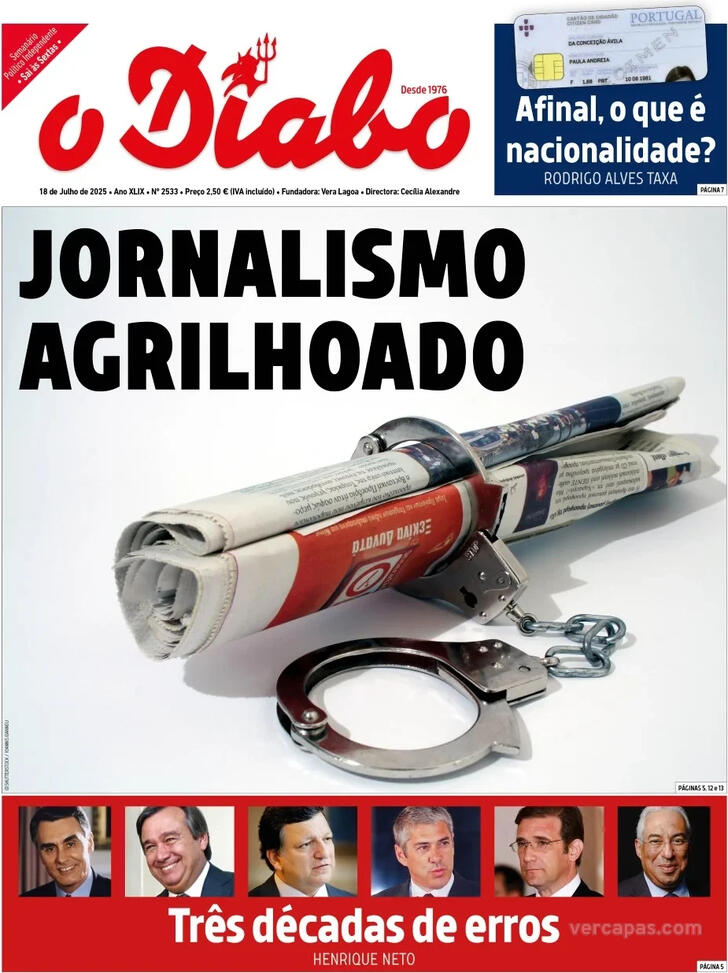 Capa O Diabo - 2025-07-18