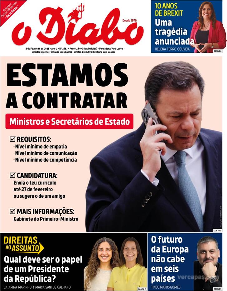 Capa O Diabo - 2026-02-13