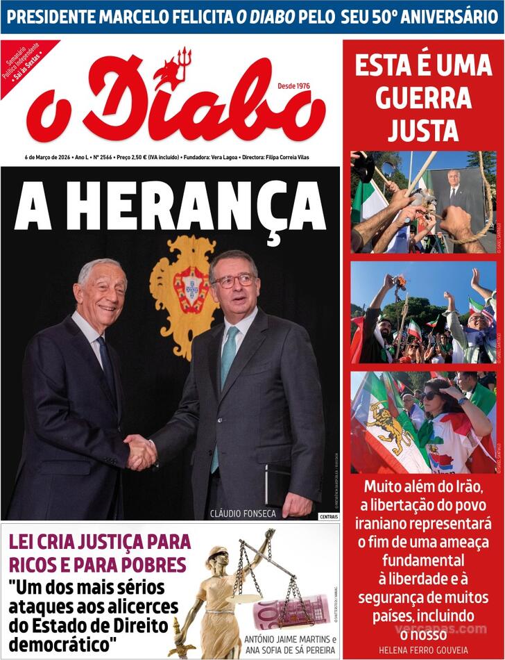 Capa O Diabo - 2026-03-06