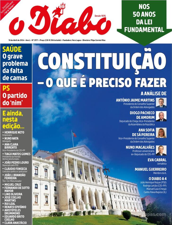 Capa O Diabo - 2026-04-10
