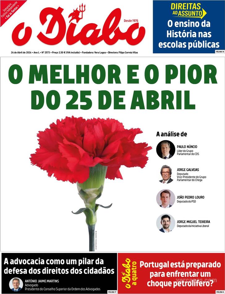 Capa O Diabo - 2026-04-24