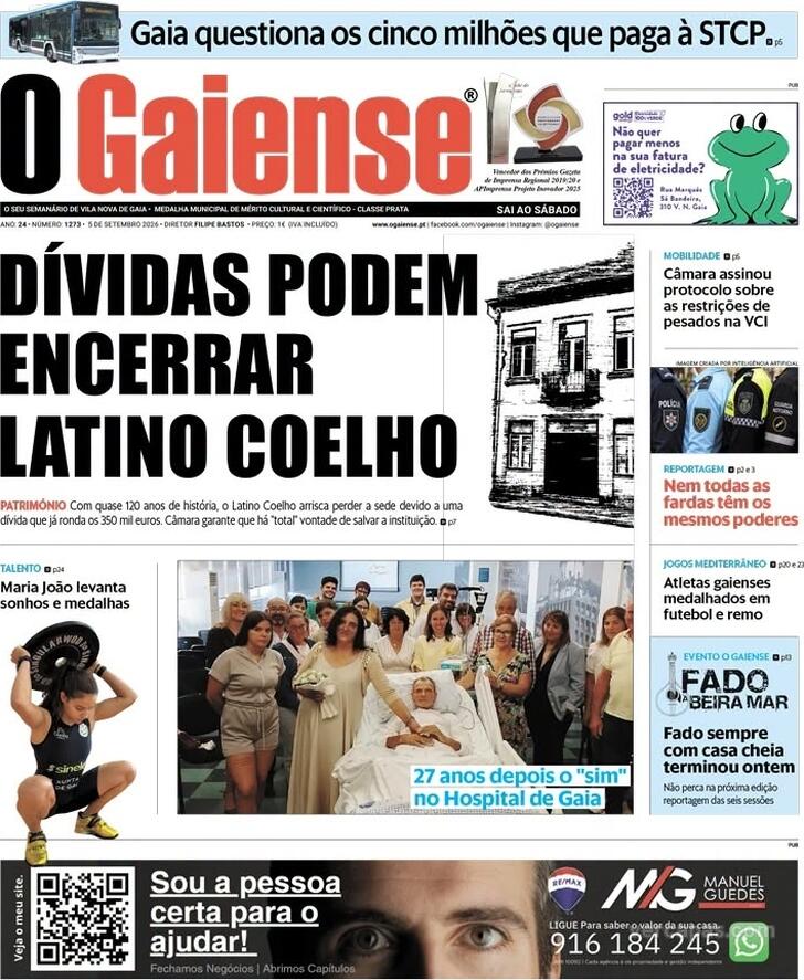 Capa O Gaiense - 2026-09-05