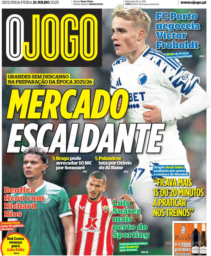 Capa O Jogo - 2025-07-21