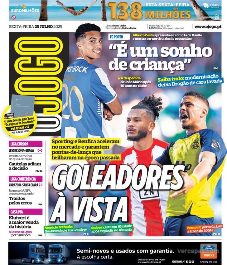 Capa O Jogo - 2025-07-25