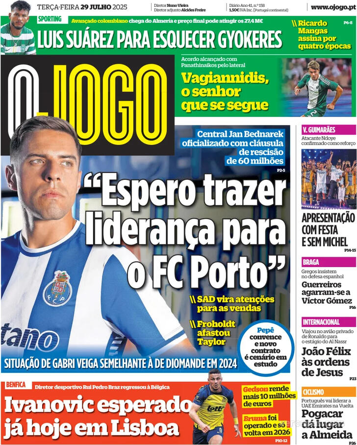 Capa O Jogo - 2025-07-29