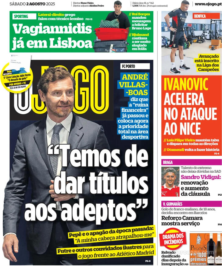 Capa O Jogo - 2025-08-02