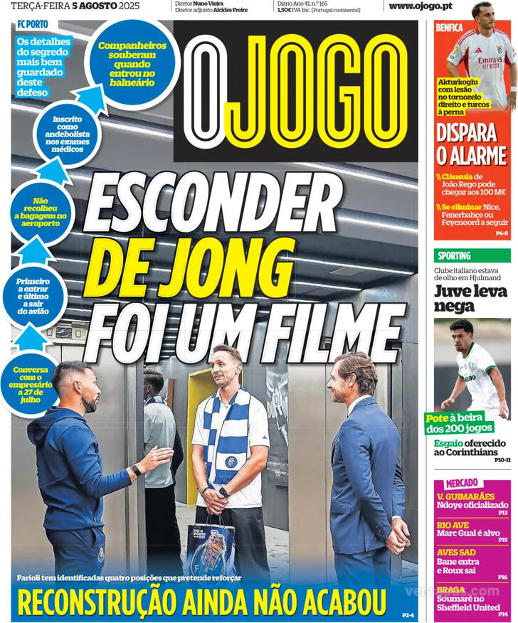 Capa O Jogo - 2025-08-05