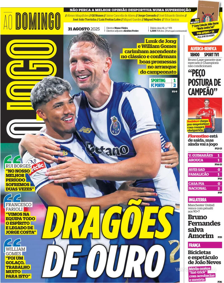 Capa O Jogo - 2025-08-31