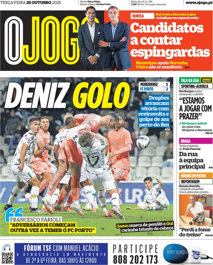 Capa O Jogo - 2025-10-28