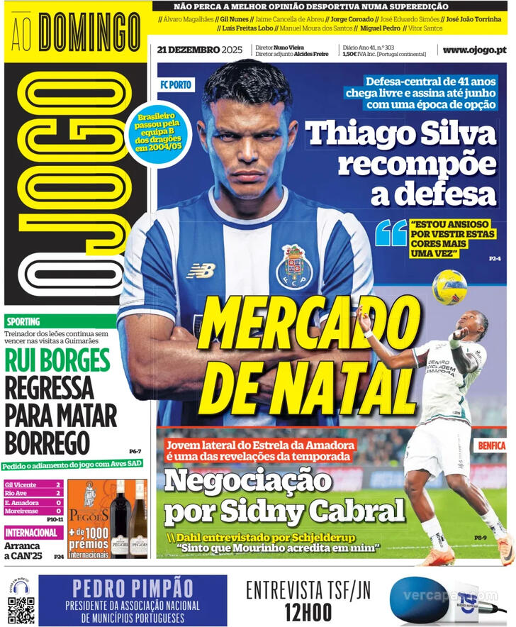 Capa O Jogo - 2025-12-21