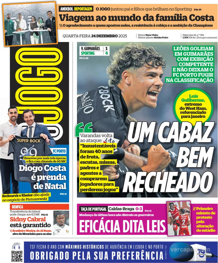 Capa O Jogo - 2025-12-24