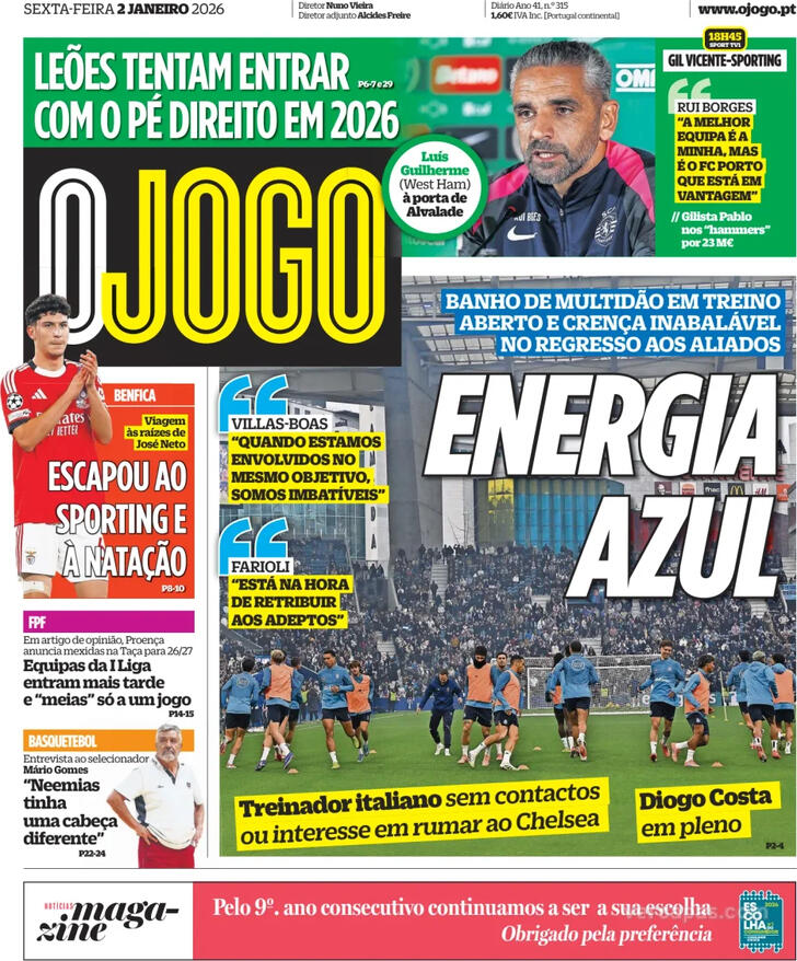 Capa O Jogo - 2026-01-02