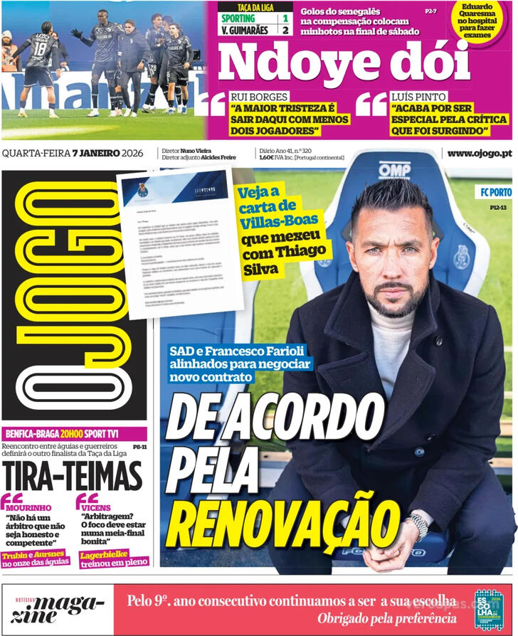 Capa O Jogo - 2026-01-07