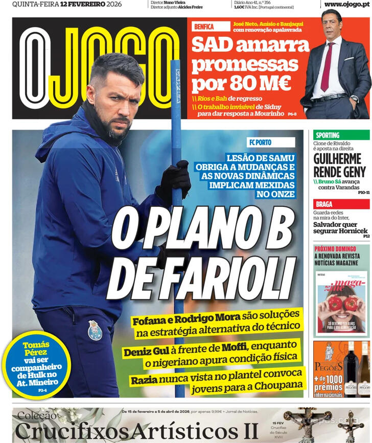 Capa O Jogo - 2026-02-12