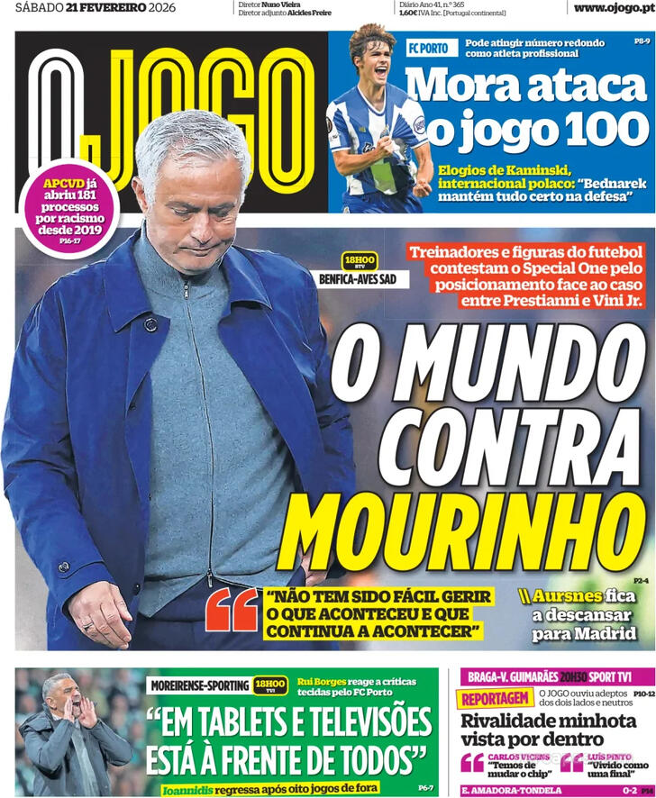 Capa O Jogo - 2026-02-21