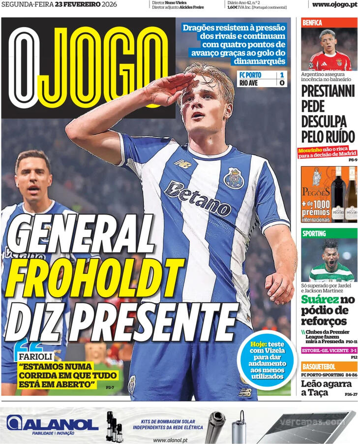 Capa O Jogo - 2026-02-23