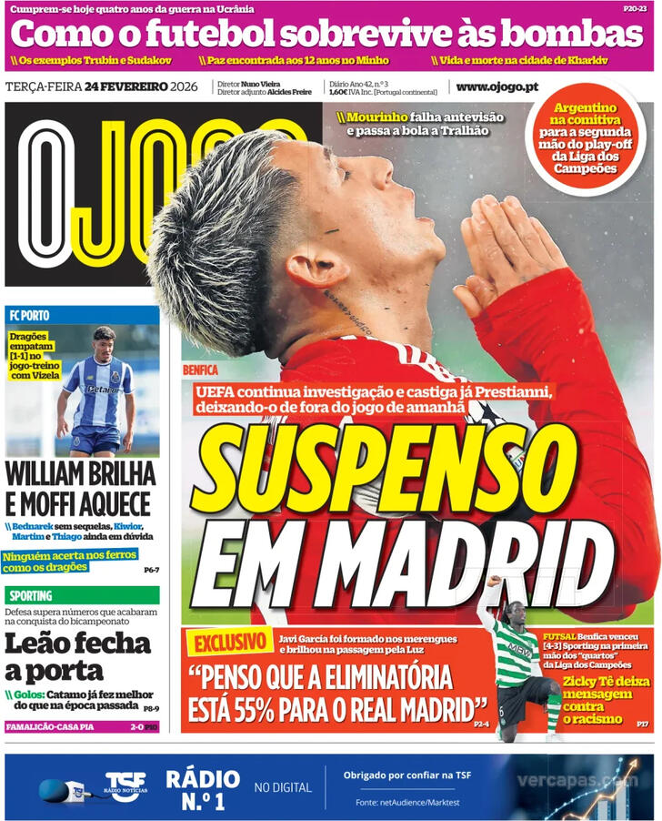Capa O Jogo - 2026-02-24