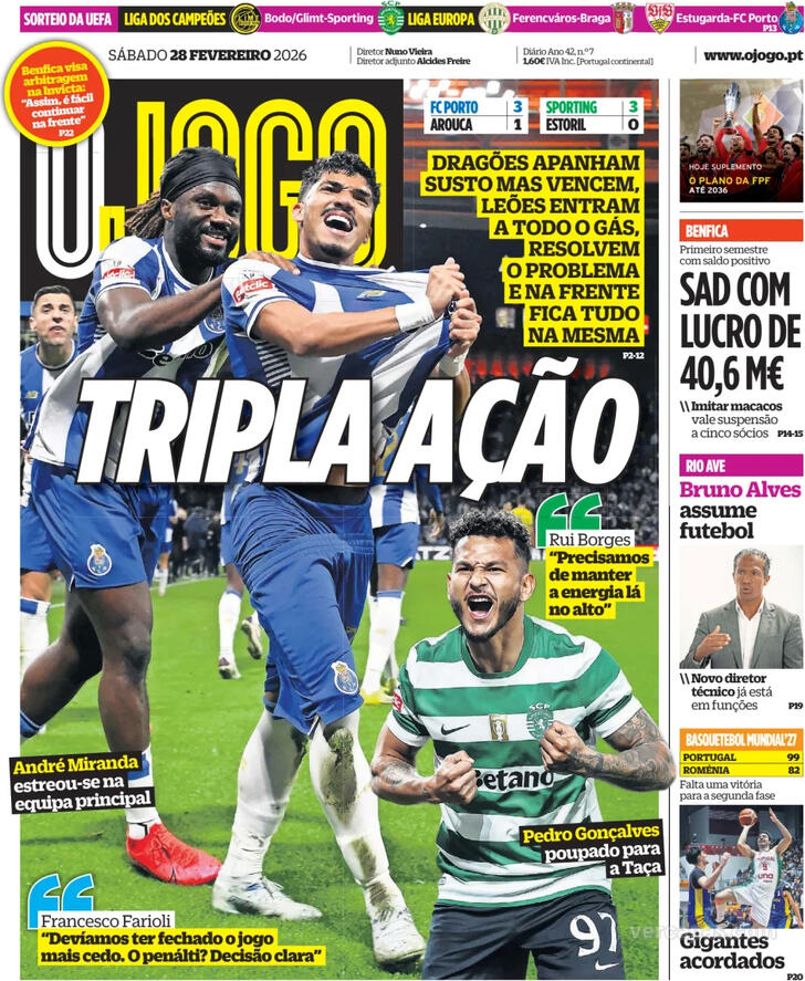 Capa O Jogo - 2026-02-28