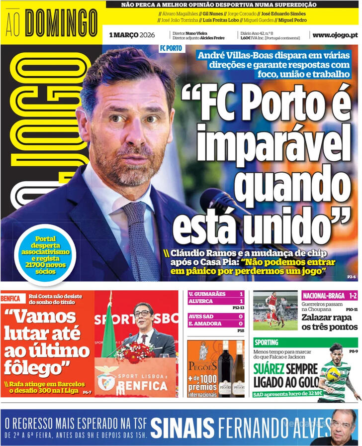 Capa O Jogo - 2026-03-01