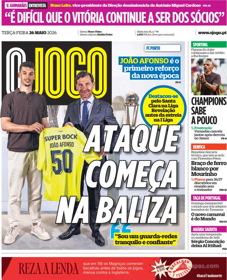 Capa O Jogo - 2026-05-26