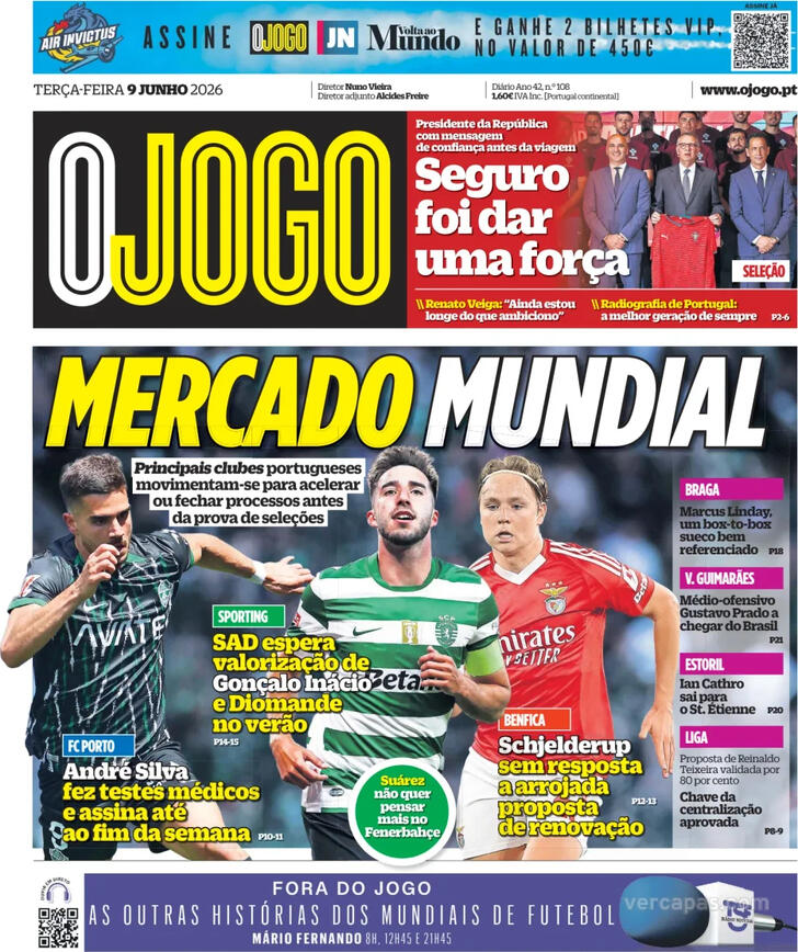 Capa O Jogo - 2026-06-09