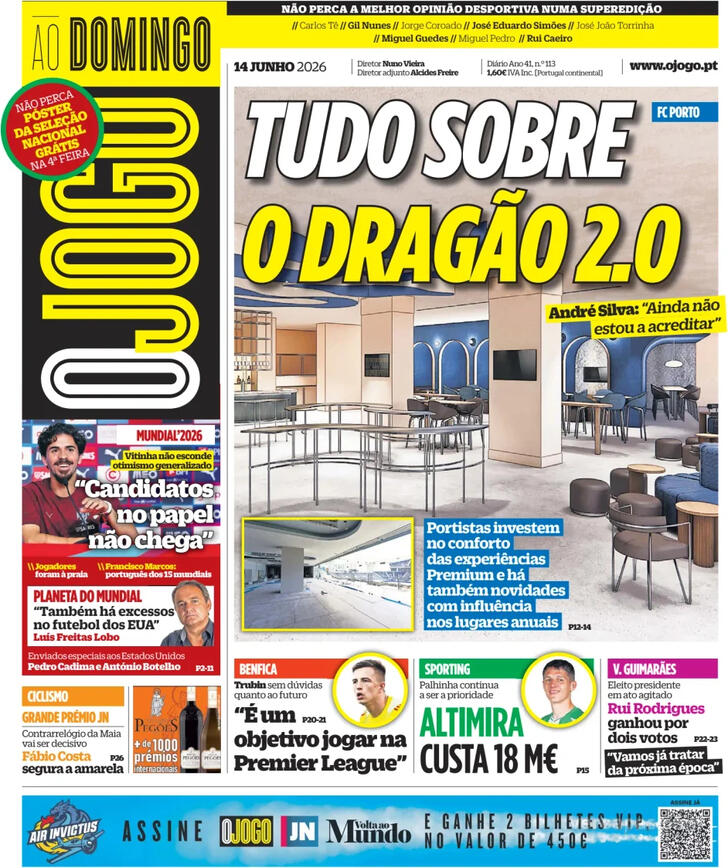 Capa O Jogo - 2026-06-14