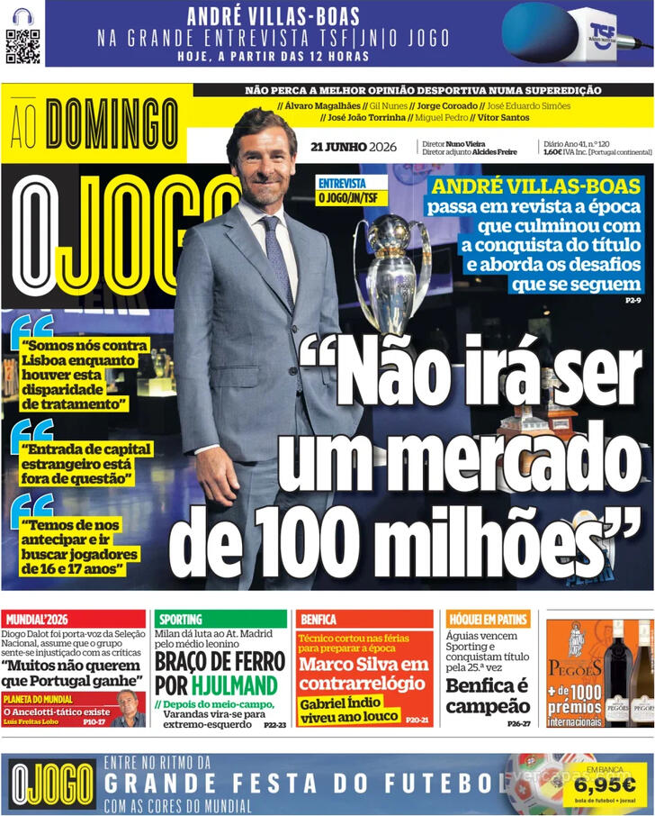 Capa O Jogo - 2026-06-21