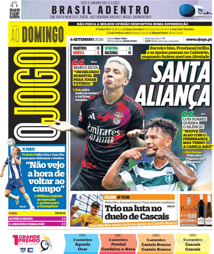 Capa O Jogo - 2026-09-06