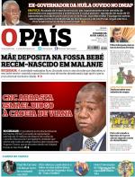 O País (Angola) - 2018-09-29