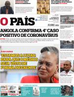 O País (Angola) - 2020-03-27