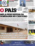 O País (Angola) - 2020-08-18