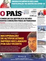 O País (Angola) - 2020-09-09