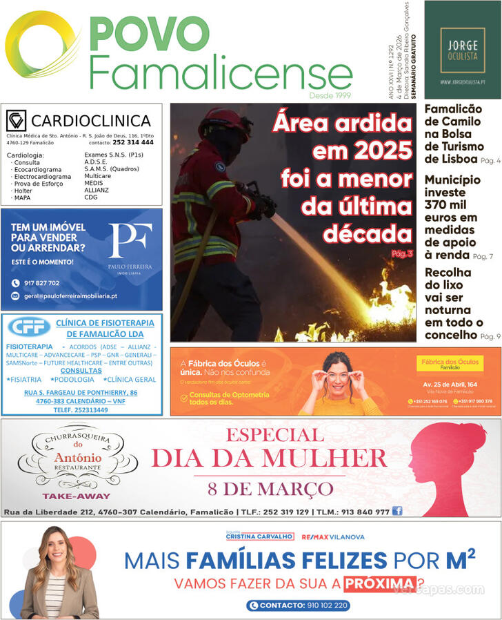Capa O Povo Famalicense - 2026-03-04