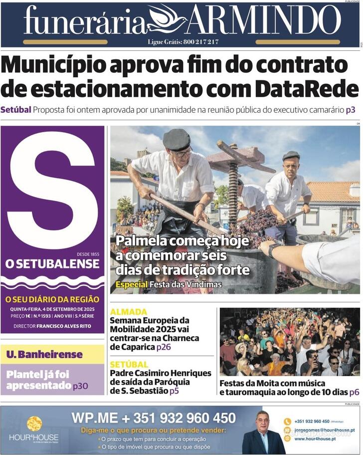 Capa O Setubalense - 2025-09-04