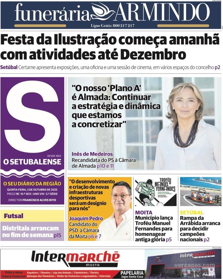 Capa O Setubalense - 2025-10-02