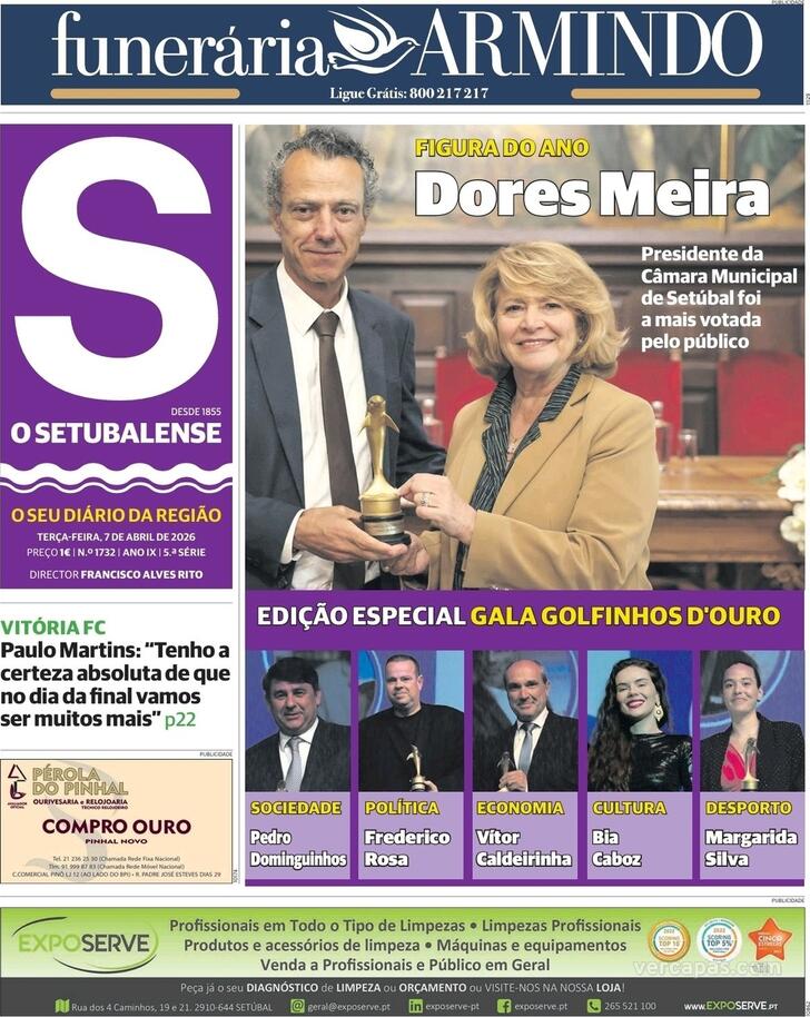Capa O Setubalense - 2026-04-07